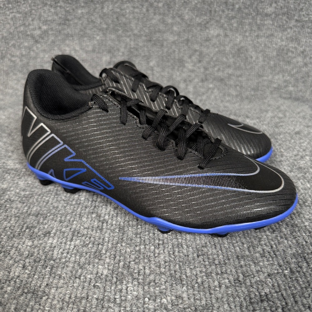 Nike Youth 5Y Mercurial‎ Vapor 15 Shoes Black Club FG Soccer Cleats DJ5958-040